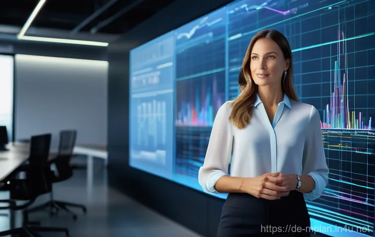 미디어 플래너의 광고 크리에이티브 아이디어 - Image Prompt 1: The Magic of Data-Driven Personalization**